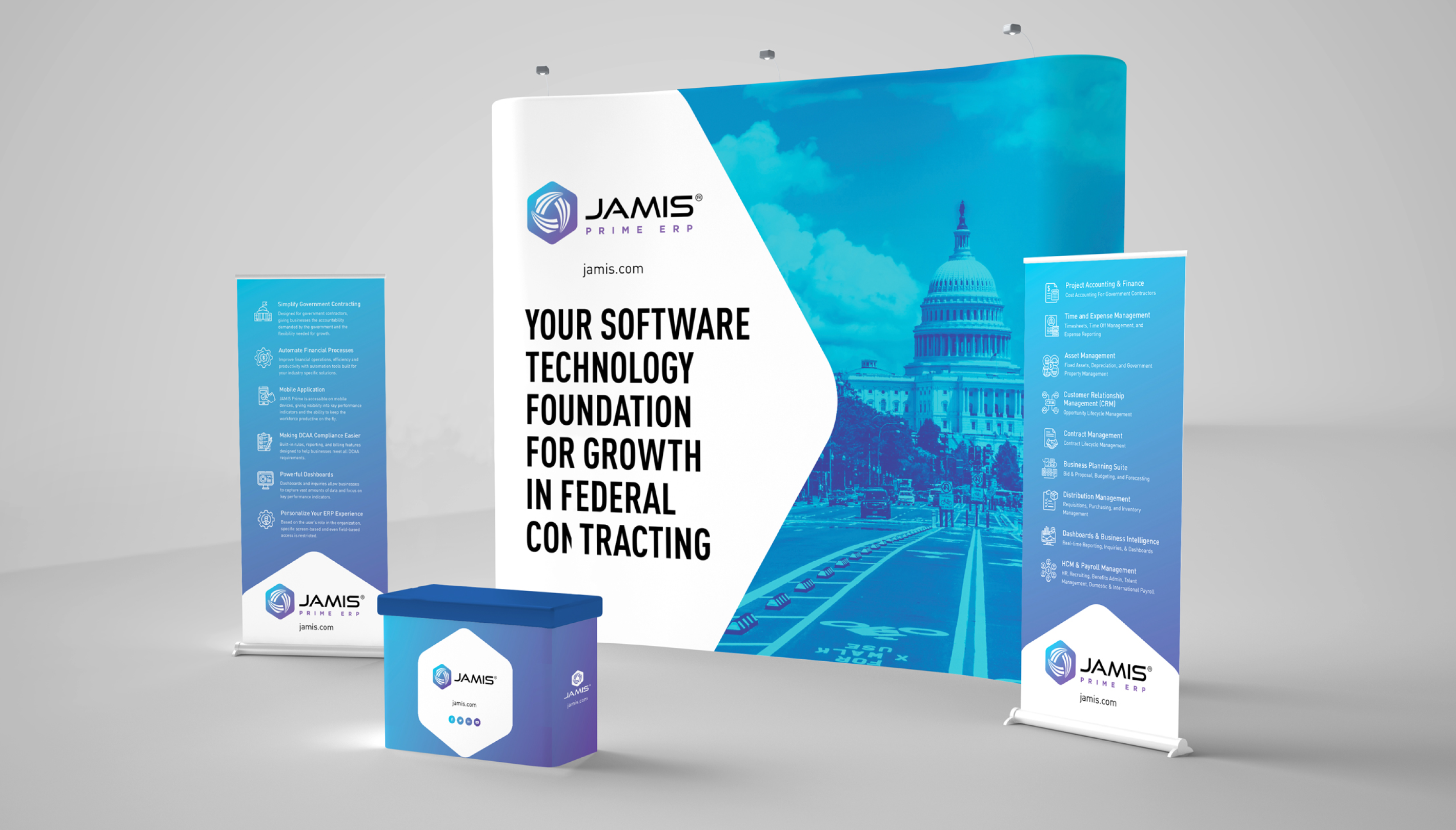 JAMIS Software Tradeshow Booth Design