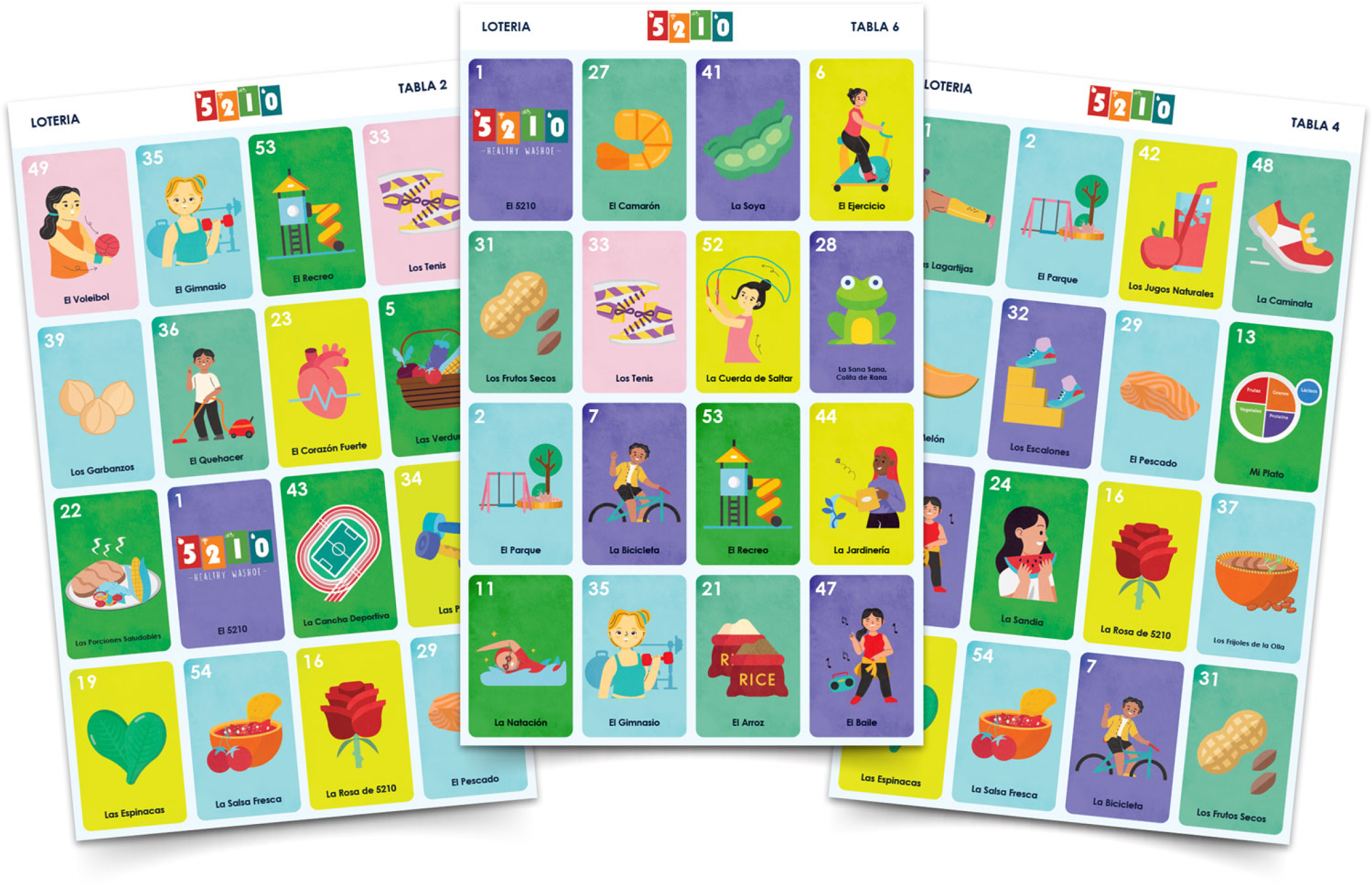 Northern Nevada Public Health Loteria Boards - Graphic Designer